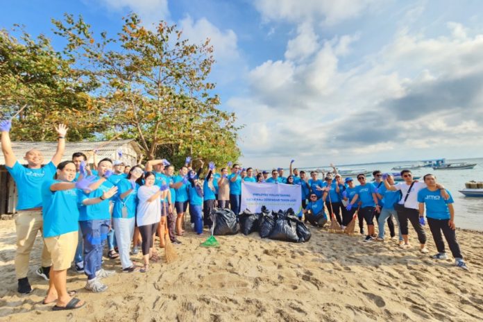 Aksi Bersih Sampah Plastik Digelar Di Pantai Noanui Benoa 1