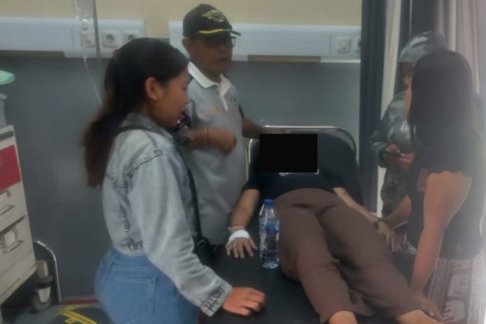 Anak Di Bawah Umur Setir Truk Tabrak Dua Motor, Tiga Orang Luka Luka 1