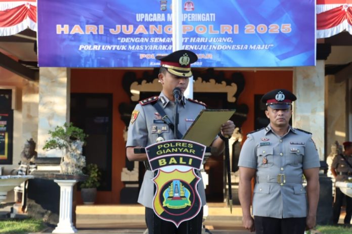 Anggota Polres Gianyar Diingatkan Kedepankan Integritas Dan Dedikasi 1
