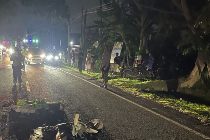 Berusaha Menyalip Terserempet, Pengendara Motor Tewas Di Jalan Denpasar Gilimanuk 1