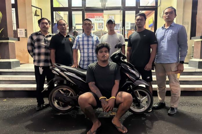 Kurang Dari 24 Jam, Pencuri Motor Di Padangkerta Dibekuk 1