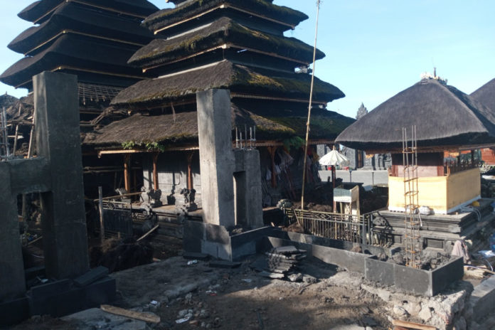Penataan Penyengker Pura Agung Besakih Diharapkan Rampung Desember 1