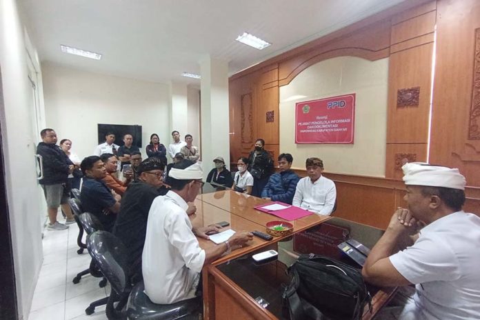 Pertanyakan Relokasi, Perwakilan Pedagang Pasar Tematik Ubud Datangi Kantor Disperindag 1