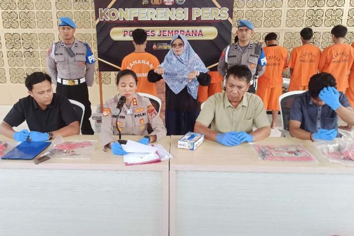 Polres Jembrana Bekuk Pelaku Curanmor 1