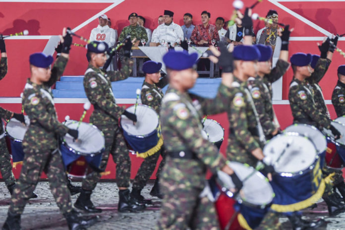Presiden Hadiri Karnaval HUT Ke 80 RI Di Monas 1