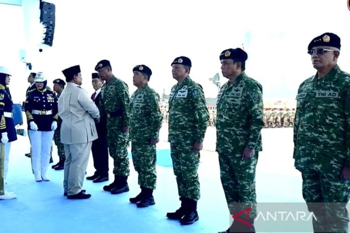Presiden Prabowo Lantik Wakil Panglima TNI 1