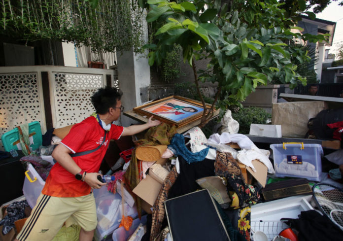 Rumah Menkeu Sri Mulyani Dijarah 1