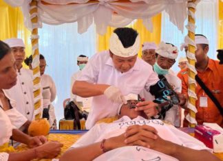 Mapandes Massal di Jembrana, Wujudkan Spirit Kebersamaan dan Kepedulian