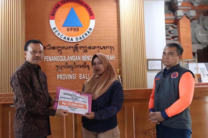 Banjir Bandang Di Bali, Korban Meninggal Ke 18 Diberikan Santunan 1
