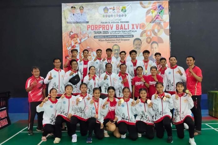 Denpasar Pertahankan Gelar Juara Umum Bulutangkis Porprov Bali XVI 2025 1