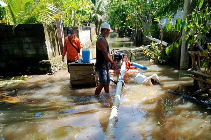 Dua Pekan Terendam, Genangan Air Di Permukiman Warga Tengading Mulai Surut 1