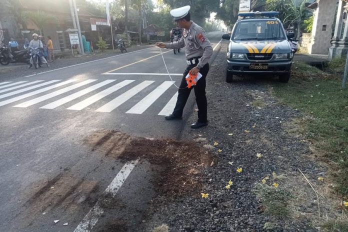 Hendak Menyeberang, Mustika Tewas Tertabrak Sepeda Motor 1