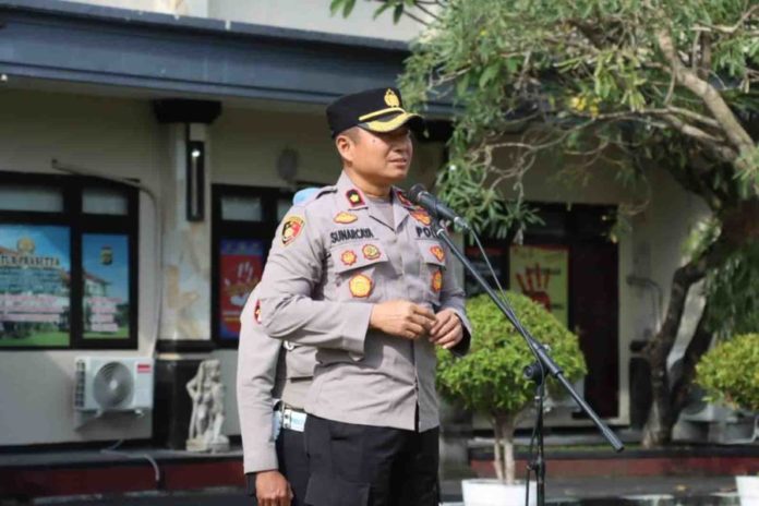 Jaga Kamtibmas, Polres Gianyar Siagakan Personel Di Hari Libur 1