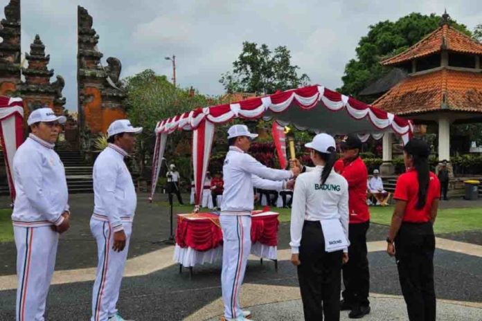 Kabupaten Badung Terima Api Obor Porprov Bali XVI 2025 1