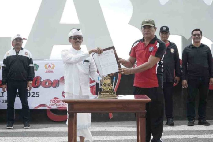 Karangasem Sambut Api Obor Porprov Bali XVI/2025, Komitmen Dukung Dan Sukseskan Porprov 1