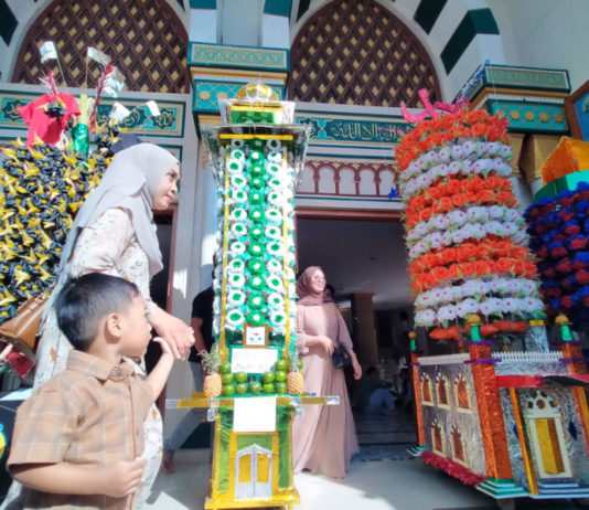 Perayaan Maulid Nabi di Kampung Islam Kepaon Diawali Pawai