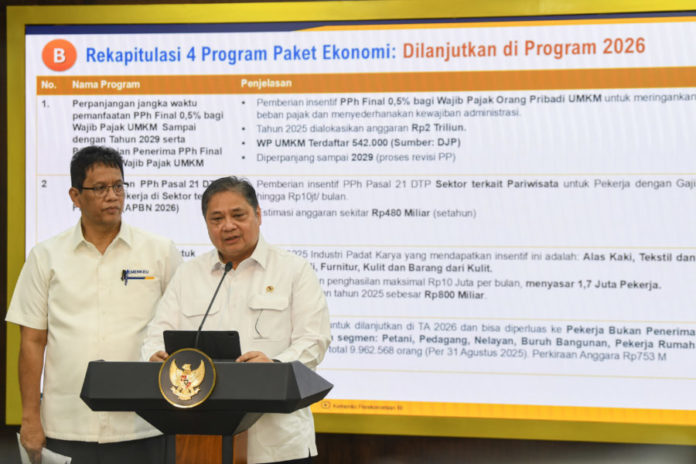 Pemerintah Lanjutkan 4 Program Paket Stimulus Ekonomi Hingga 2026 1
