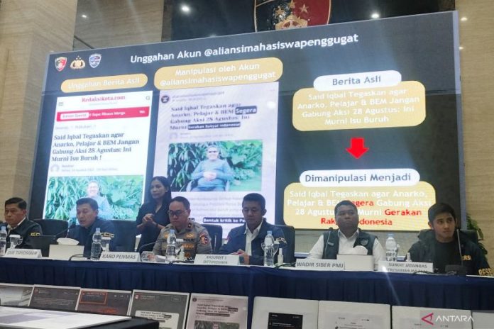 Pemilik Akun Medsos Diamankan, Diduga Sebar Konten Ajakan Penjarahan 1