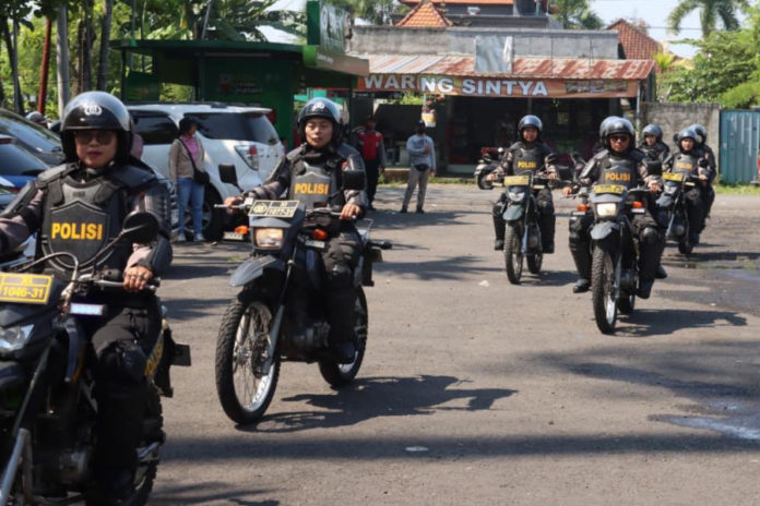 Polres Gianyar Libatkan Polwan Dalam Sispamkota 1
