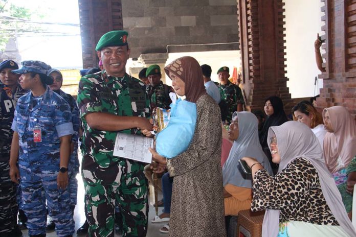 Sambut HUT Ke 80 TNI, Korem 163/Wira Satya Gelar Bakti Sosial Peduli Bencana 1