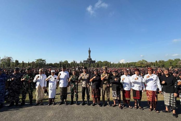Tegas Tolak Aksi Demo Anarkis Di Bali, Ini 6 Pernyataan Sikap Pasikian Pecalang 1