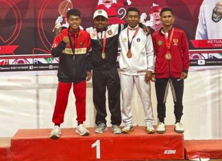 Wushu Karangasem Sabet Satu Medali Emas di Porprov Bali 2025