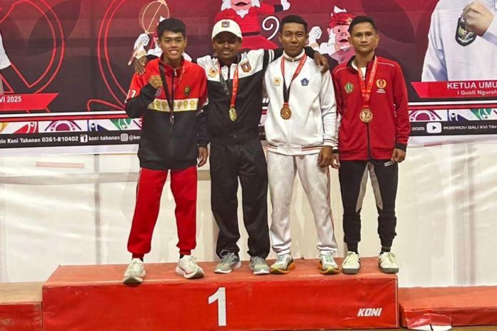 Wushu Karangasem Sabet Satu Medali Emas Di Porprov Bali 2025 1