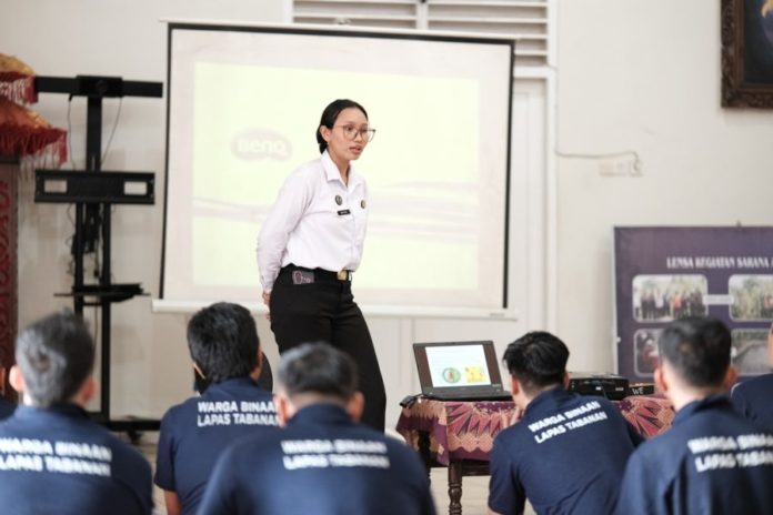 Belasan Warga Binaan Jadi Kader Kesehatan Di Lapas Tabanan 1