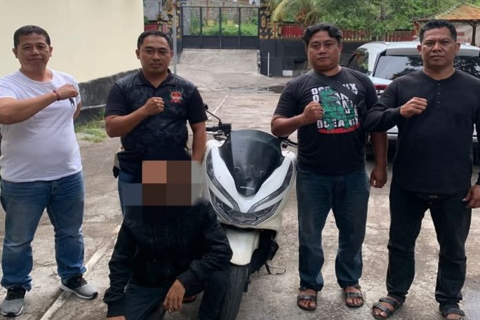 Curi Motor Di Bengkala, Pelaku Diamankan Di Desa Blahbatuh 1