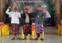 Debat Terbuka Pemilihan Rektor Unhi, Tiga Kandidat Sampaikan Visi-Misi