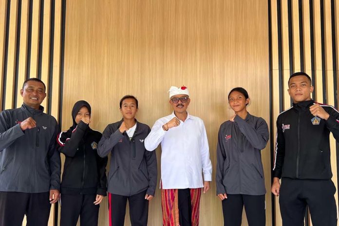 Empat Pelajar SMA Bangli Siap Berjuang Di POPNAS XVII Di Jakarta 1