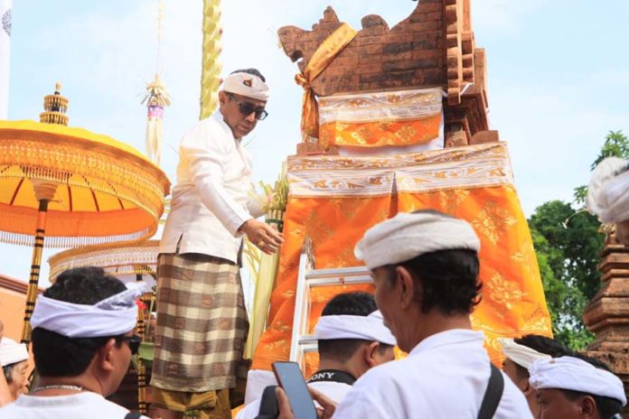 Jejak Kerajaan Bali Kuno, Situs Kertalangu Kembali Disucikan Lewat Upacara Pamelaspasan 1