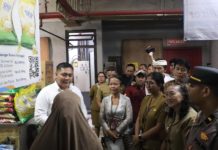 Jual Beras di Atas HET, Satgas Pangan Tegur Pedagang di Pasar Badung