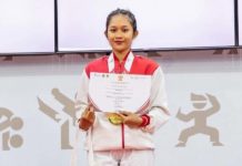 Kenshi Luh Putu Syntya Wulandari Persembahkan Emas di PON Bela Diri 2025
