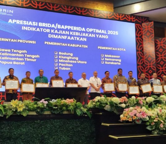 Kerja Kolaborasi Optimalimasi Potensi Daerah, Brida Jateng Raih Dua Penghargaan BRIN