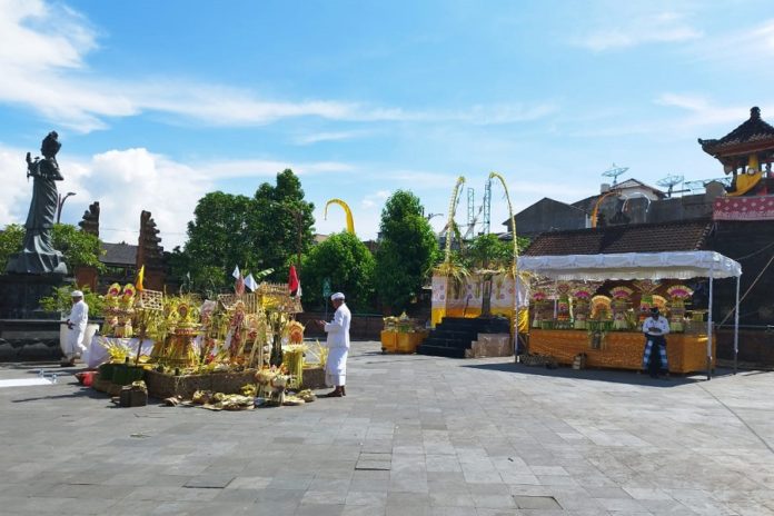 Pascabanjir Telan Korban Jiwa, Pemkot Denpasar Gelar Caru Wraspati Kalpa Di Tukad Badung 1