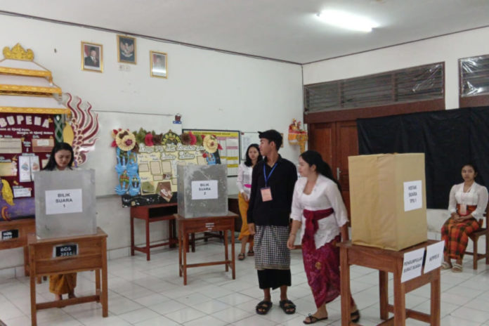 Pemilihan Serentak Ketua OSIS Di 22 SMA/SMK Di Tabanan Dikemas Ala Pemilu 1