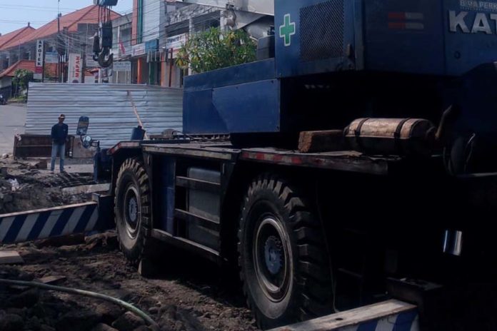 Sebulan Pascabanjir, Jembatan Jebol Di Dekat Pasar Pengosari Kerobokan Mulai Dipasang Beton U 1