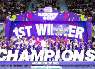 Tim Futsal Putri SMAN 2 Mojokerto Pertahankan Juara AXIS Nation Cup 2025