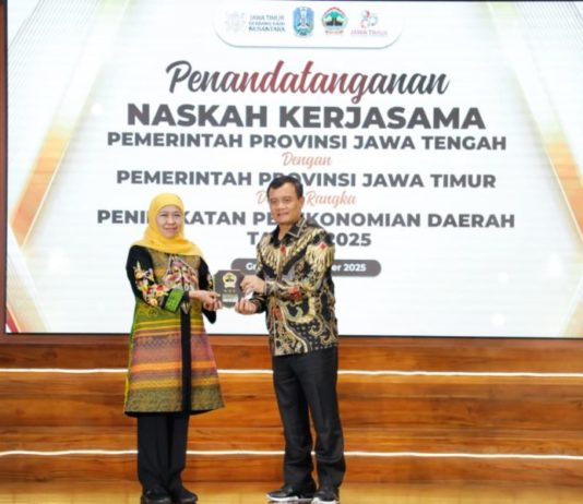Tandatangani 10 Nota Kesepahaman, Kolaborasi Jateng-Jatim Perkuat Kerja Sama Ekonomi