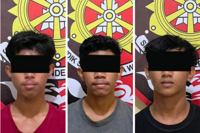 Terlibat Begal, Tiga Remaja Ditangkap Di Denut 1
