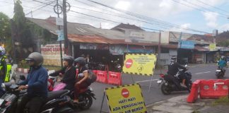 Ada Proyek PDAM Denpasar, Jalan Gunung Agung Ditutup