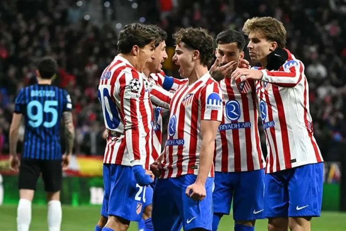 Atletico Madrid Tumbangkan Inter Milan Lewat Gol Dramatis 1