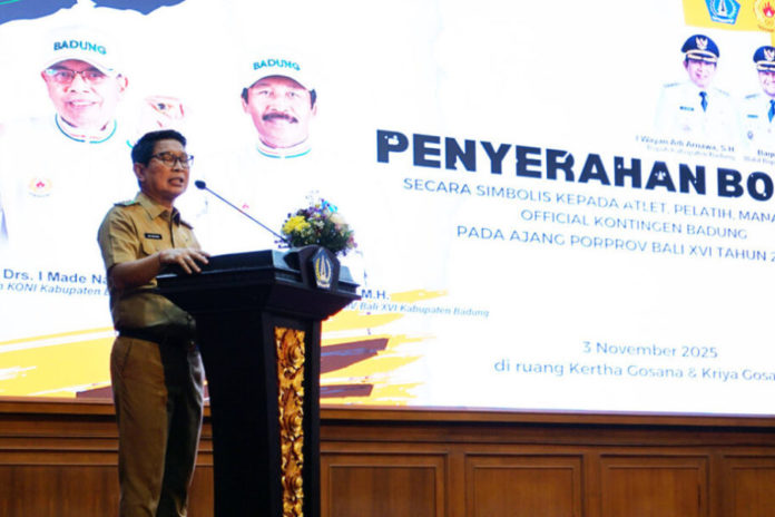 Badung Bangun Sport Center Bertaraf International 1