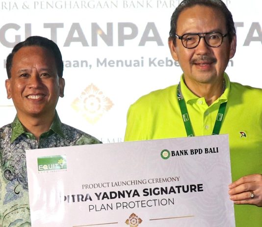 Gandeng Equity Life, BPD Bali Sediakan Perlindungan Finansial Pitra Yadnya