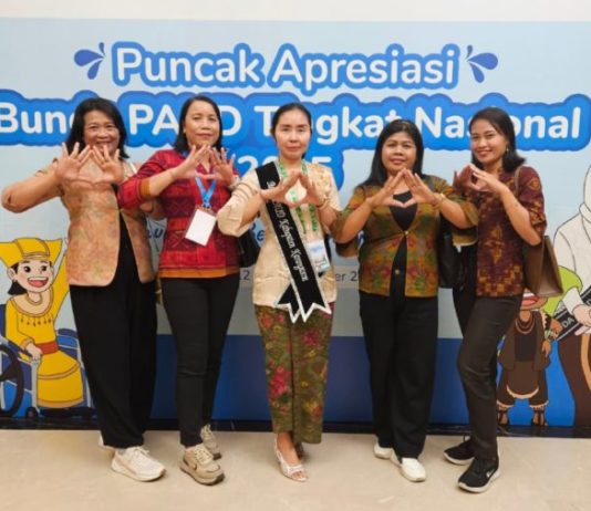 Bunda Mas Parwata Hadiri Apresiasi Bunda PAUD 2025, Bawa Semangat Holistik Integratif dari Karangasem