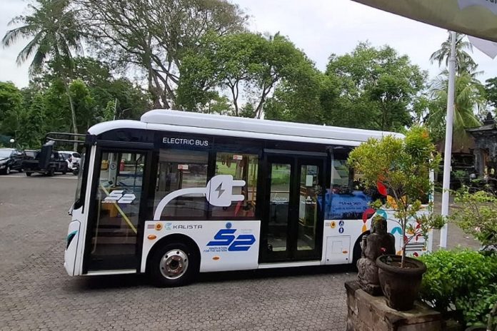 Bus Listrik Diujicobakan Di The Nusa Dua 1