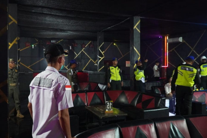 Dandenpom IX/3 Denpasar Sidak Tempat Hiburan Malam Di By Pass IB Mantra 1