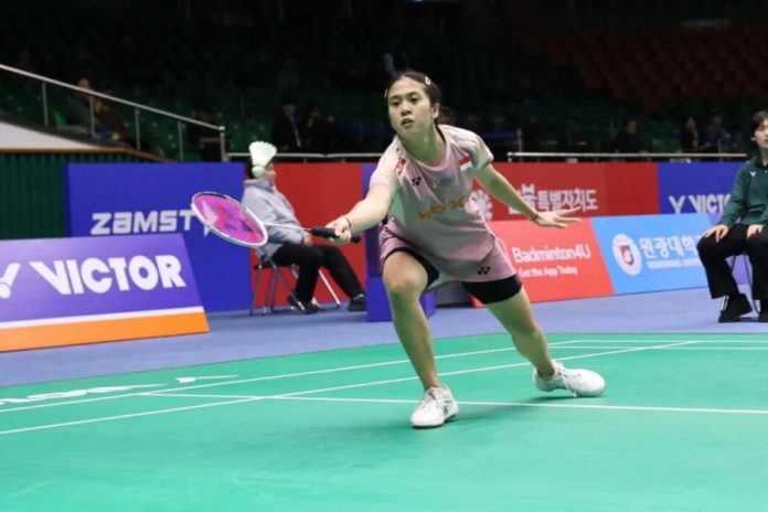 Debut Sensasional Kadek Dhinda Tembus Perempat Final Korea Masters 2025 1