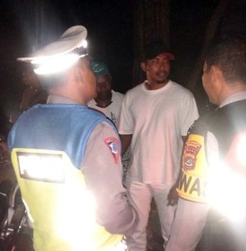 Diduga dalam Pengaruh Miras, Pemotor Tabrak Mobil dari Belakang di Pesanggaran